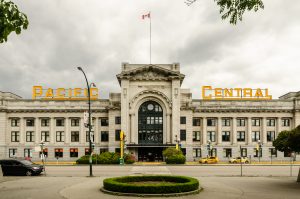 Pacific Central Station, False Creek Flats Vancouver