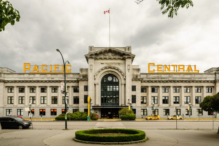 Pacific Central Station, False Creek Flats Vancouver