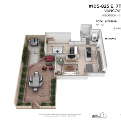 Photo 24 at 105 - 825 E 7th Avenue, False Creek Flats (Mount Pleasant VE), Vancouver East Photo 24 at 105 - 825 E 7th Avenue, False Creek Flats (Mount Pleasant VE), Vancouver East
